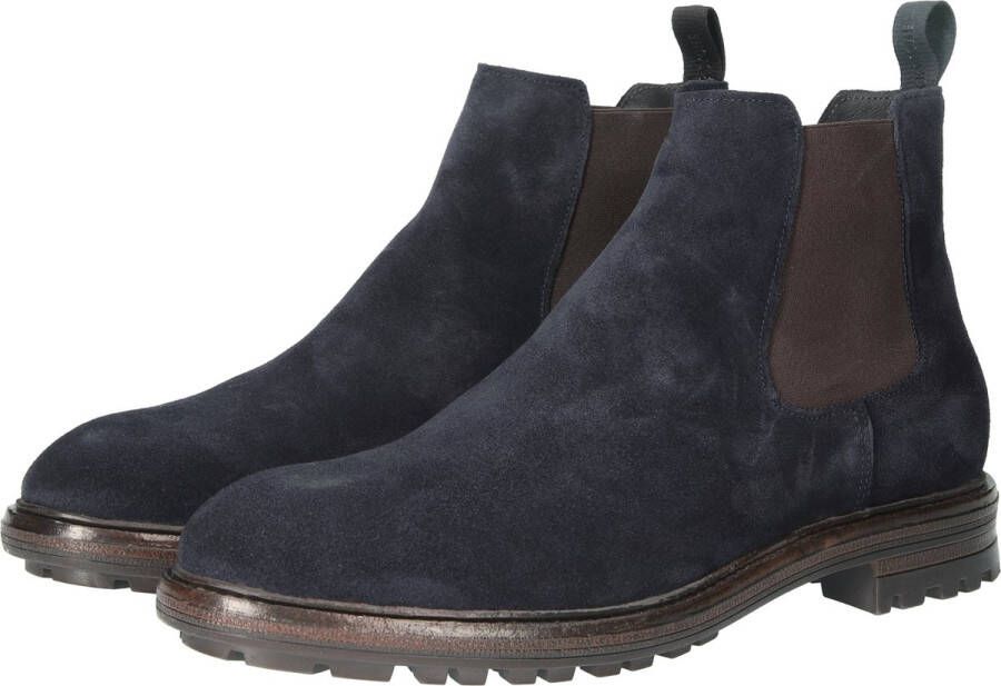 Blackstone UG23 NAVY CHELSEA BOOTS Man Blue