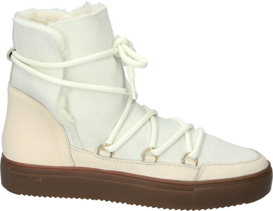 Blackstone UKI UL87 Off White Sneaker (high) Vrouw Off white