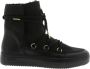 Blackstone UKI Ul87 Nero High-Top Sheepskin Black Dames - Thumbnail 1