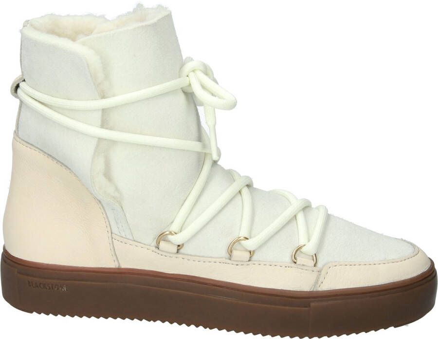 Blackstone UKI UL87 Off White Sneaker (high) Vrouw Off white - Foto 13