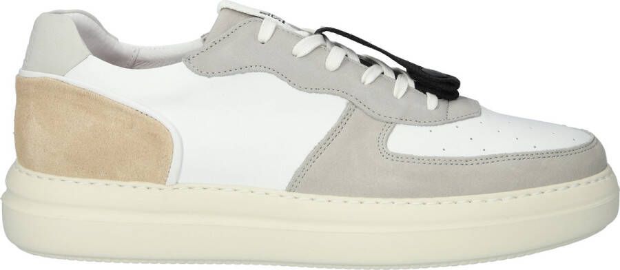 Blackstone WG85 WHITE PERLA AKOYA LOW SNEAKER Man White
