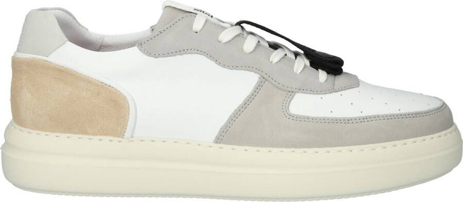 Blackstone WG85 WHITE PERLA AKOYA LOW SNEAKER Man White