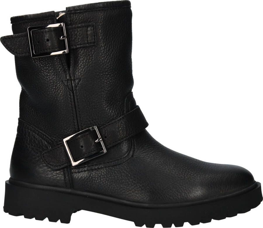 Blackstone Wl01 Black dameslaars bont Zwart Dames