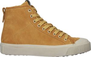 Blackstone Wl24 Bronze Mist Hoge sneaker Bruin Dames