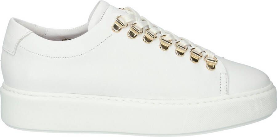 Blackstone XL32 WHITE D-RING LOW SNEAKER Vrouw White