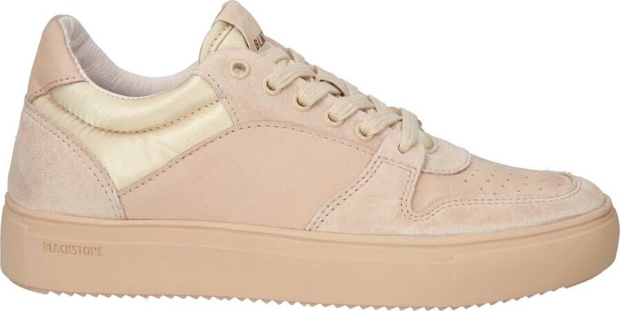 Blackstone XW41 HAZELNUT LOW SNEAKER Vrouw Beige