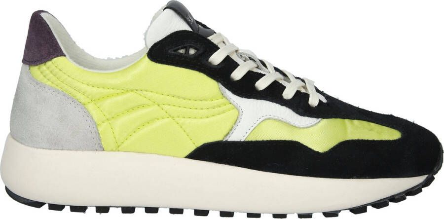 Blackstone XW61 SUNNY LIME FASHION RUNNER Vrouw Yellow