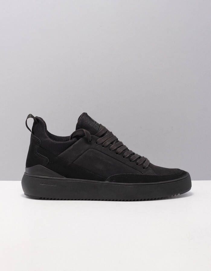 Blackstone yg15 sneakers heren zwart nero nubuck