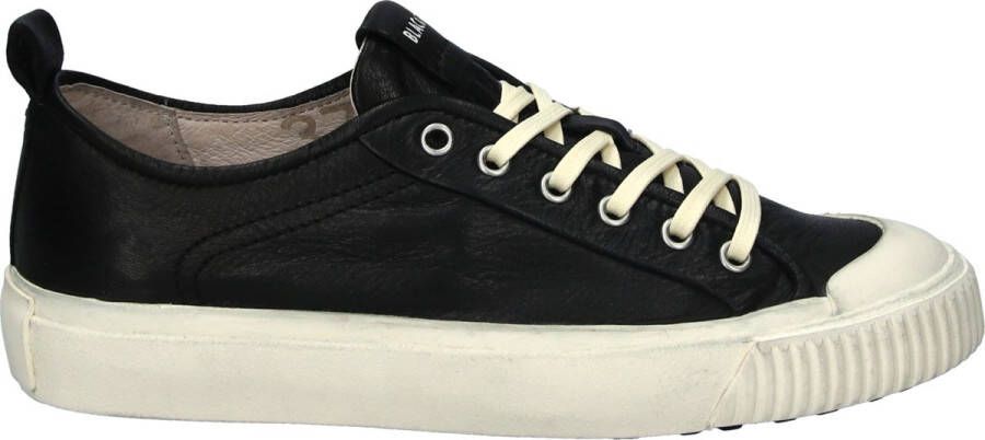 Blackstone Minimalistische Lage Sneaker in Zwart Black Dames - Foto 6