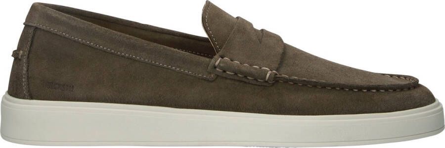 Blackstone ZUKO ENZO DG370 Caribou Slip-ons Heren Dark brown