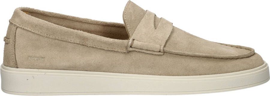 BLACKSTONE Loafers Heren Zuko Enzo Maat: 41 Materiaal: Suède Kleur: Beige - Foto 2