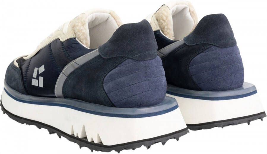 B.L.A.H. Dames Gisele Sneakers Donkerblauw