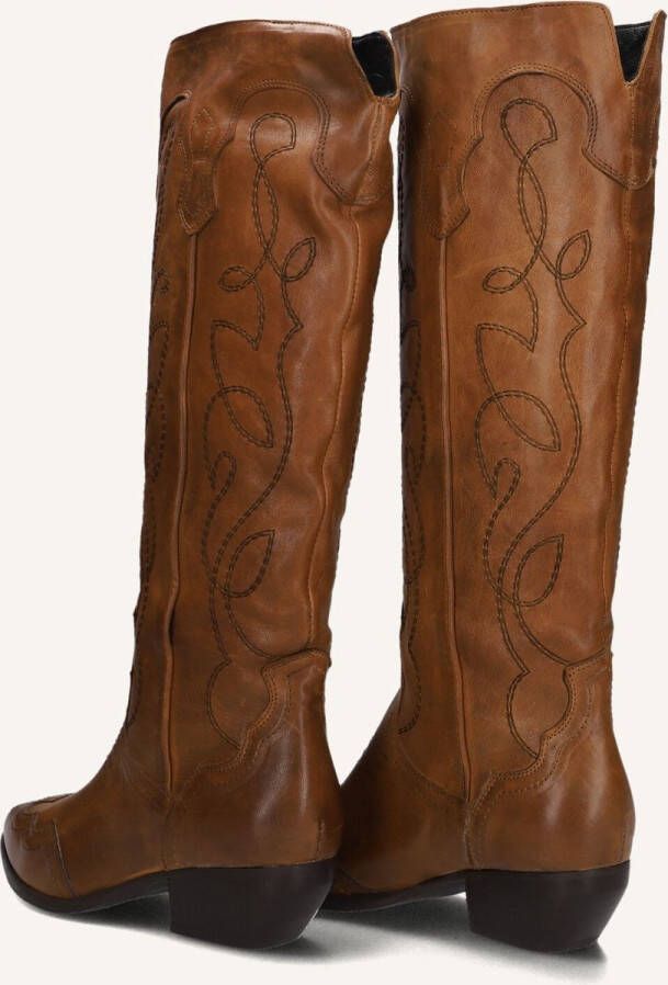 BLASZ 123 Laarzen Leer Dames Cognac