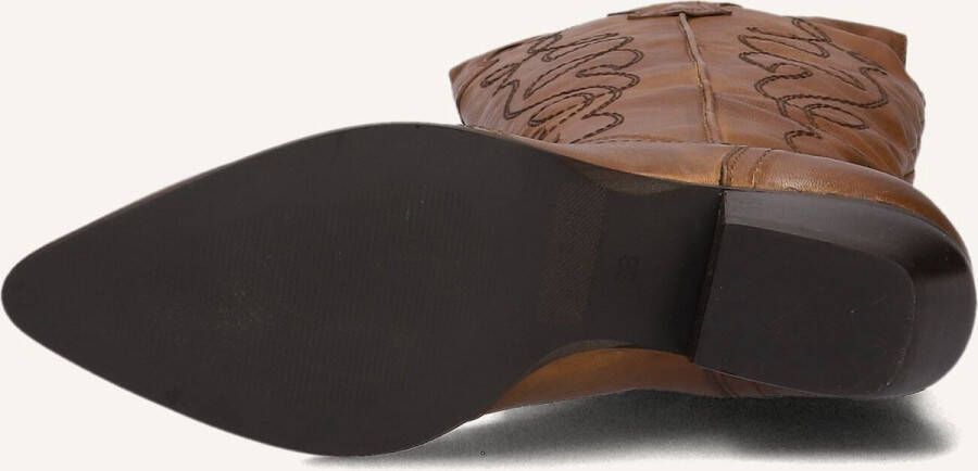 BLASZ Hoge Laarzen Dames 123 Maat: 38 Materiaal: Leer Kleur: Cognac - Foto 2