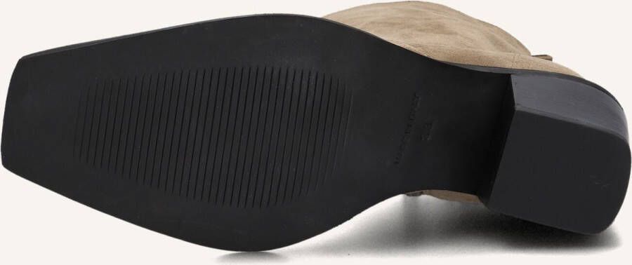 BLASZ Enkellaarsjes Dames 14 Maat: 39 Materiaal: Suède Kleur: Taupe - Foto 3