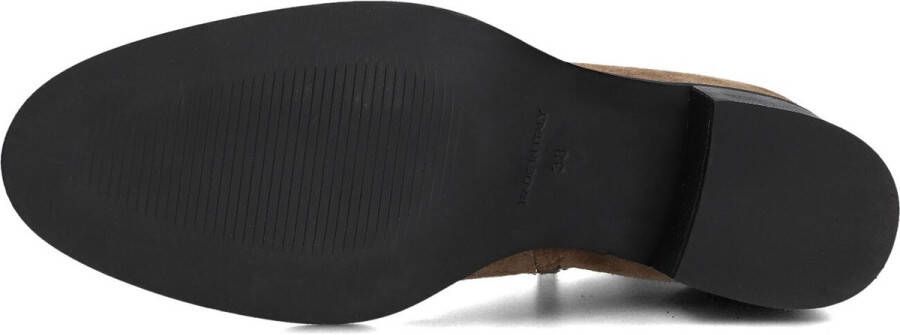 BLASZ 193 Enkellaarsjes Enkelboots met rits Dames Taupe