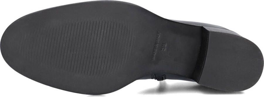 BLASZ 193 Enkellaarsjes Enkelboots met rits Dames Zwart