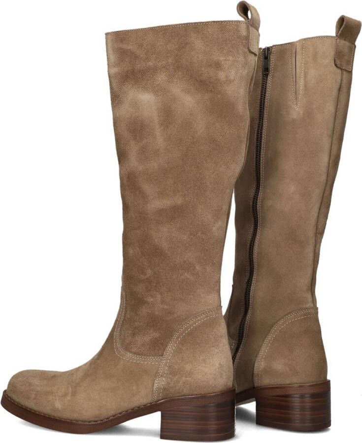 BLASZ 2167 Laarzen Suède Dames Beige