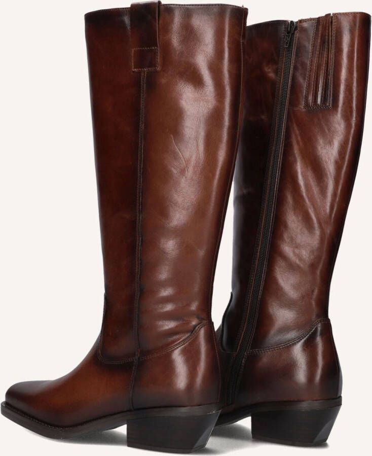 BLASZ Hoge Laarzen Dames 2dotta210 Maat: 38 Materiaal: Leer Kleur: Cognac - Foto 2