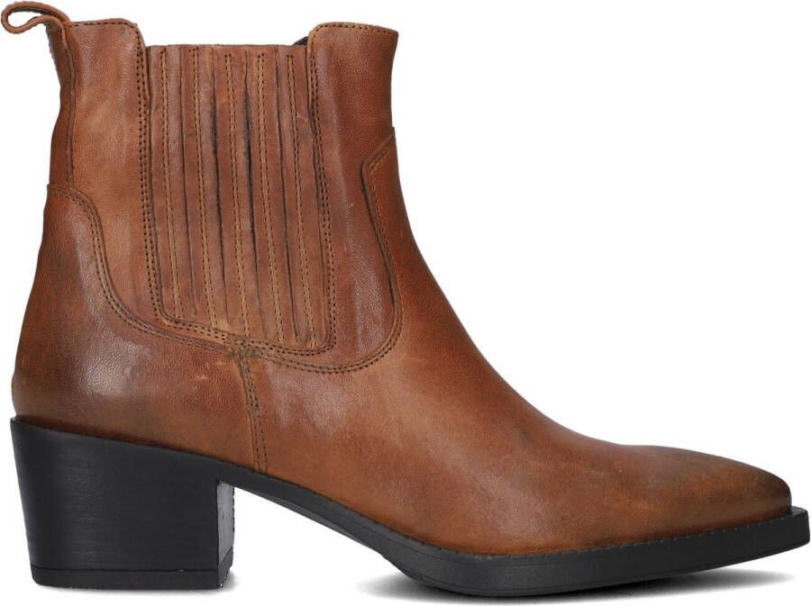 BLASZ 34 Enkellaarsjes Enkelboots met rits Dames Bruin