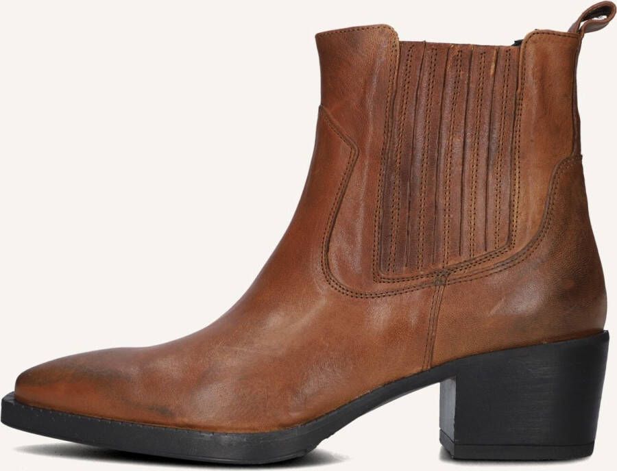 BLASZ 34 Enkellaarsjes Enkelboots met rits Dames Bruin