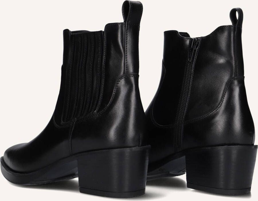 BLASZ Enkellaarsjes Dames 34 Maat: 39 Materiaal: Leer Kleur: Zwart - Foto 2