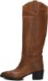 BLASZ Hoge Laarzen Dames 35 Maat: 37 Materiaal: Leer Kleur: Cognac - Thumbnail 2