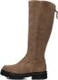 BLASZ Hoge Laarzen Dames 370-2887 Maat: 37 Materiaal: Suède Kleur: Taupe - Thumbnail 2