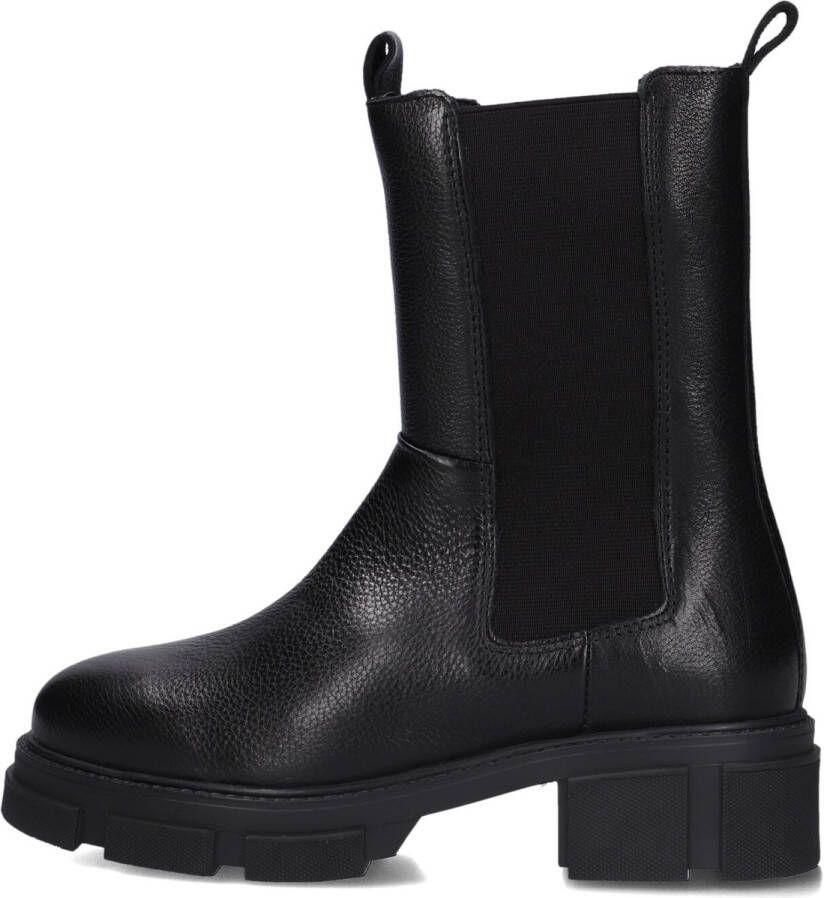 BLASZ Belice-10 Enkellaarsjes Enkelboots met rits Dames Zwart