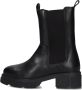 BLASZ Belice-10 Enkellaarsjes Enkelboots met rits Dames Zwart - Thumbnail 2