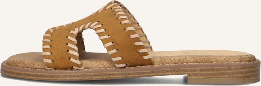 BLASZ Slippers Dames 0657-03 Maat: 36 Materiaal: Suèdelook Kleur: Bruin - Foto 6