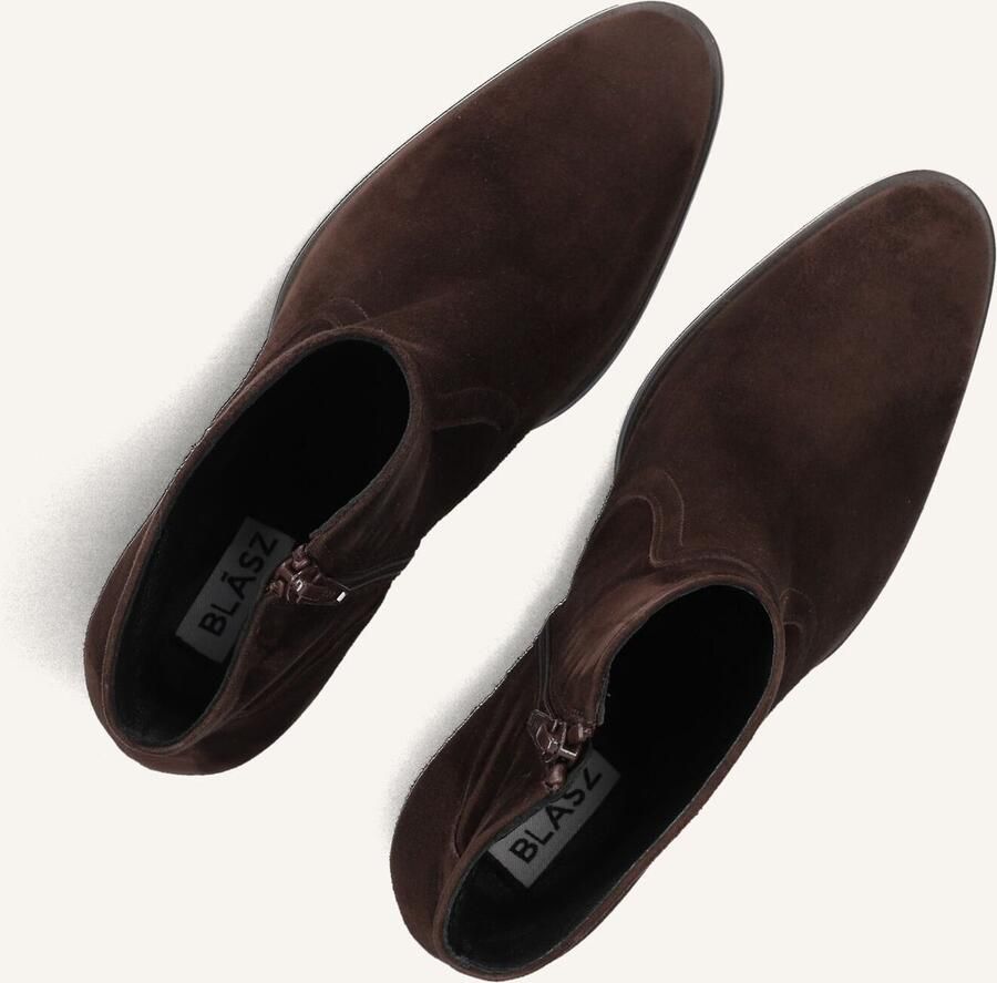BLASZ Enkellaarsjes Dames 102 Maat: 42 Materiaal: Suède Kleur: Bruin - Foto 2