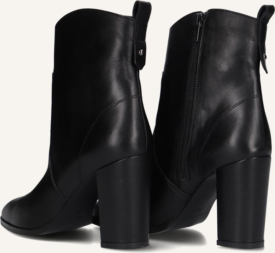 BLASZ Enkellaarsjes Dames 165 Maat: 40 Materiaal: Leer Kleur: Zwart - Foto 2