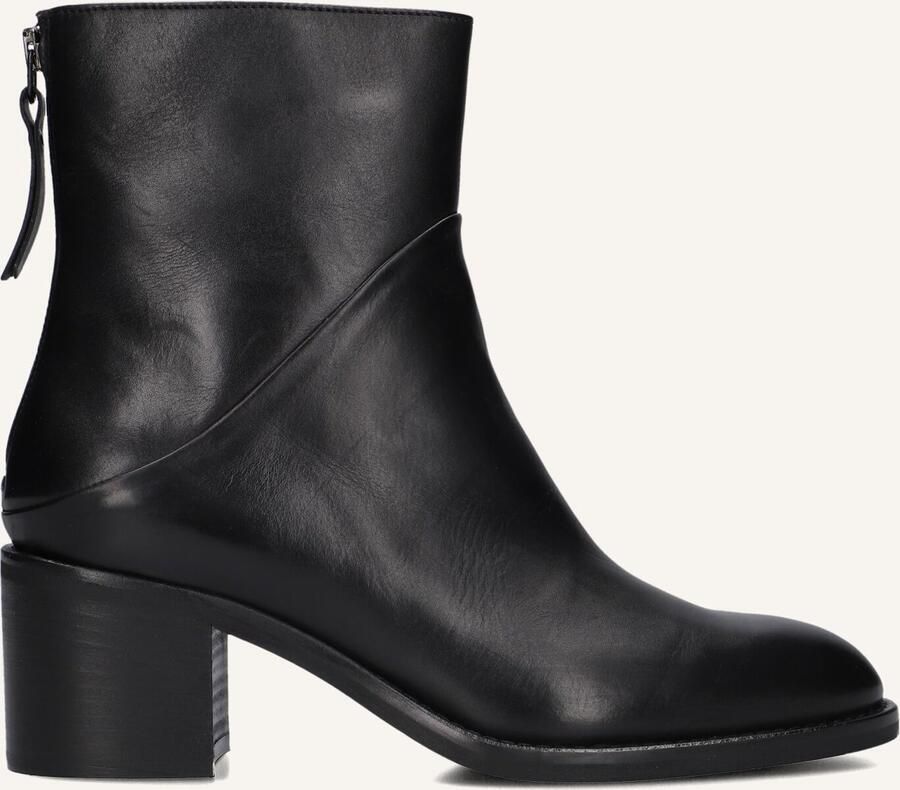 BLASZ Enkellaarsjes Dames 193 Maat: 38 Materiaal: Leer Kleur: Zwart - Foto 2