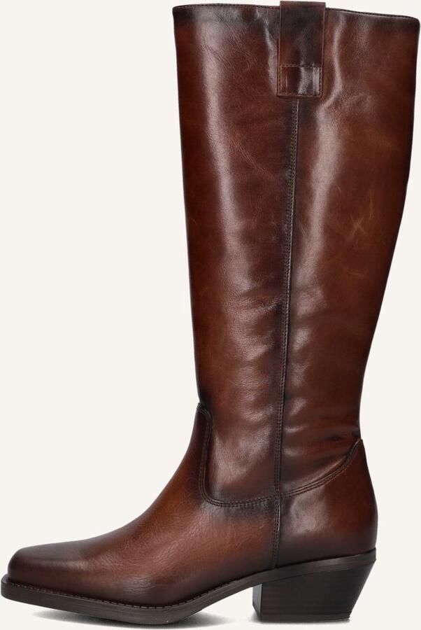 BLASZ Hoge Laarzen Dames 2dotta210 Maat: 41 Materiaal: Leer Kleur: Cognac - Foto 2