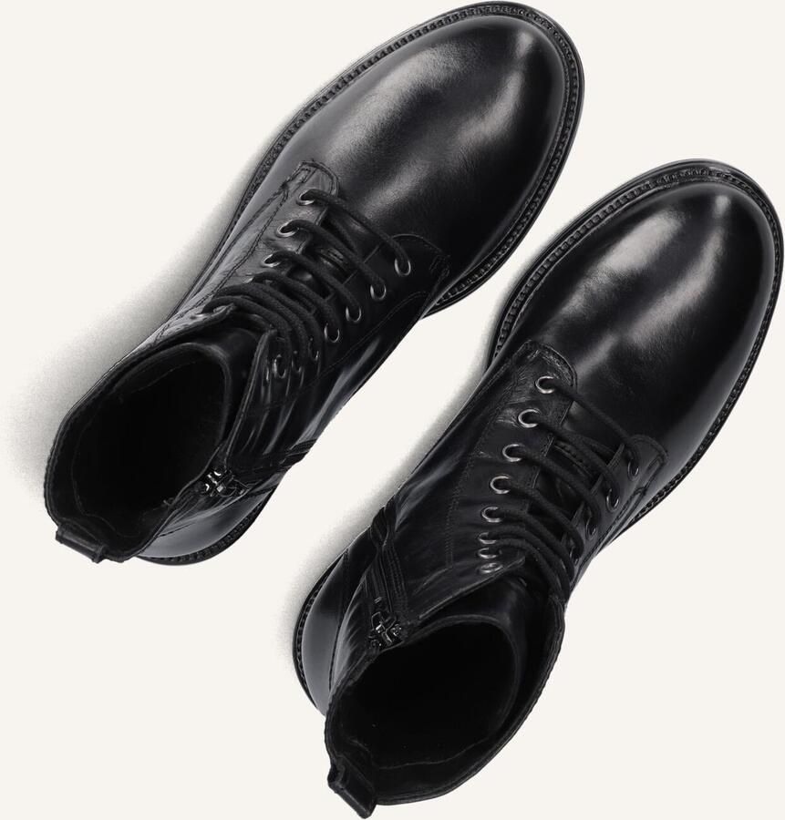 BLASZ Veterboots Dames 2queen201 Maat: 39 Materiaal: Leer Kleur: Zwart - Foto 2