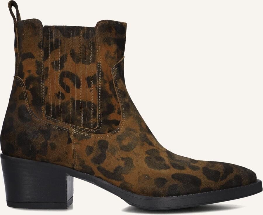 BLASZ Enkellaarsjes Dames 34 Maat: 37 Materiaal: Suède Kleur: Bruin - Foto 2