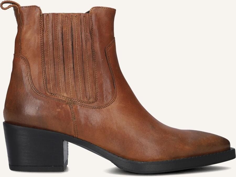 BLASZ Enkellaarsjes Dames 34 Maat: 37 Materiaal: Leer Kleur: Bruin - Foto 2