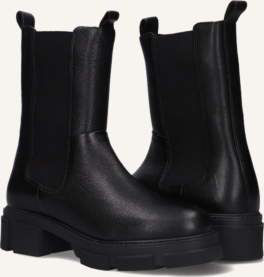 BLASZ Belice-10 Enkellaarsjes Enkelboots met rits Dames Zwart - Foto 3