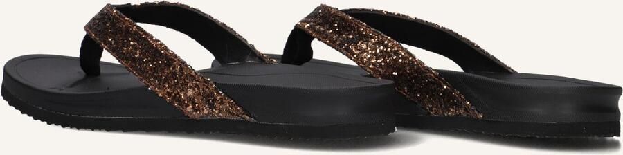 BLASZ Teenslippers Dames Bella 2402 Maat: 38 Materiaal: Leatherlook Kleur: Bronskleurig - Foto 2