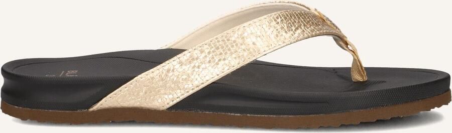 BLASZ Teenslippers Dames Bella 2402 Maat: 41 Materiaal: Leatherlook Kleur: Goud - Foto 2