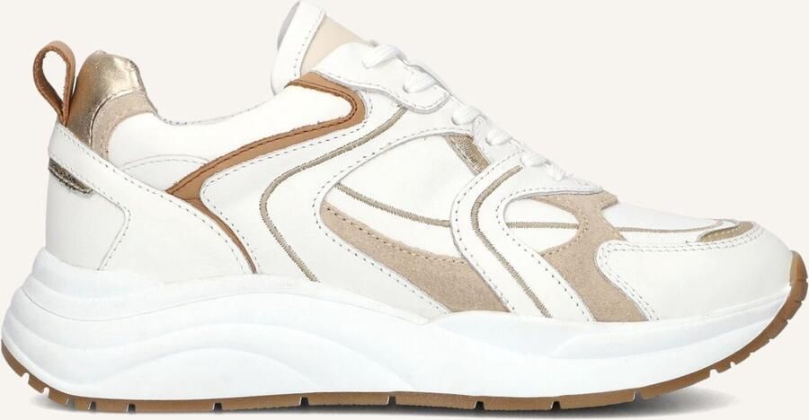 BLASZ Lage Sneakers Dames Charu-11 Maat: 37 Materiaal: Leer Kleur: Wit