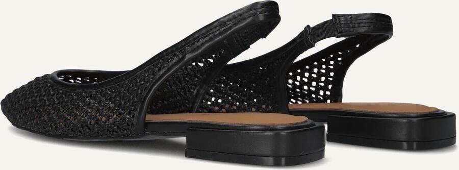 BLASZ Slingbacks Dames 15593-04 Maat: 40 Materiaal: Leatherlook Kleur: Zwart - Foto 2