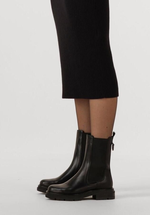 Blasz Stijlvolle zwarte enkellaarsjes - Foto 4