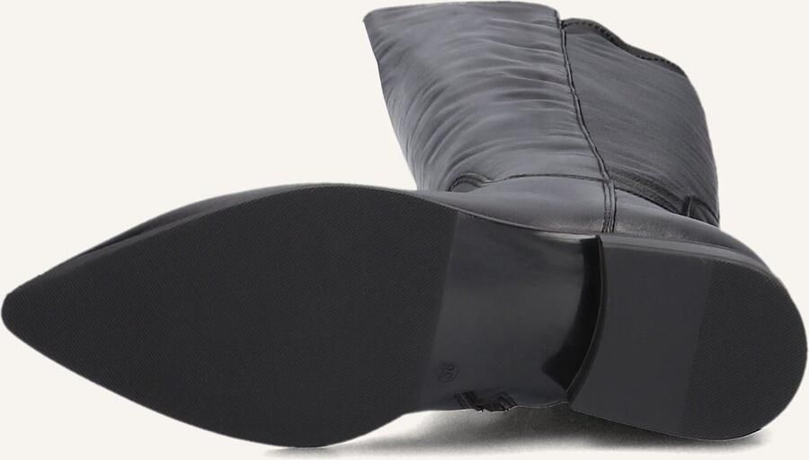 BLASZ Hoge Laarzen Dames L63305 Maat: 39 Materiaal: Lak Kleur: Zwart - Foto 2