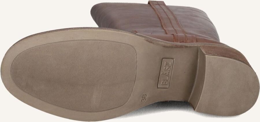 BLASZ Hoge Laarzen Dames Lina-07 Maat: 37 Materiaal: Leer Kleur: Bruin - Foto 3