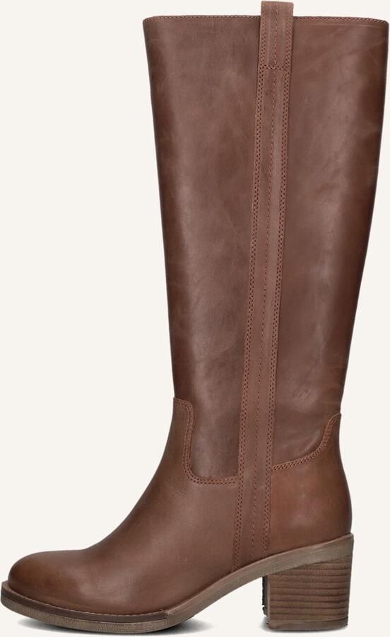 BLASZ Hoge Laarzen Dames Lina-07 Maat: 37 Materiaal: Leer Kleur: Bruin - Foto 2
