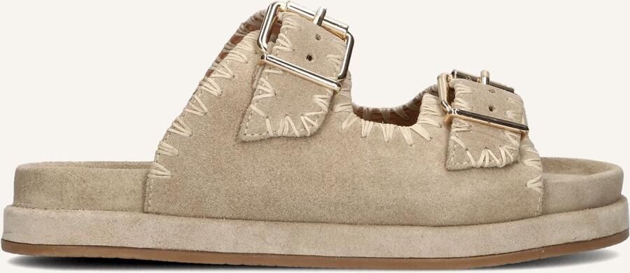 BLASZ Slippers Dames Mag-40 Maat: 42 Materiaal: Suède Kleur: Beige - Foto 2