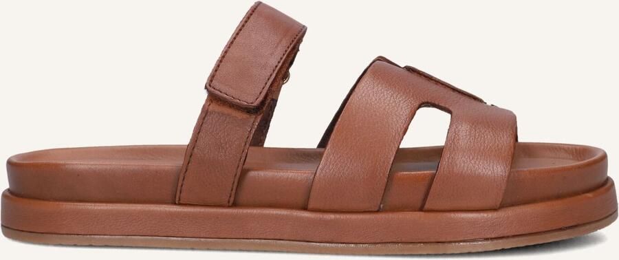 BLASZ Slippers Dames Magic-43 Maat: 36 Materiaal: Leer Kleur: Cognac - Foto 2