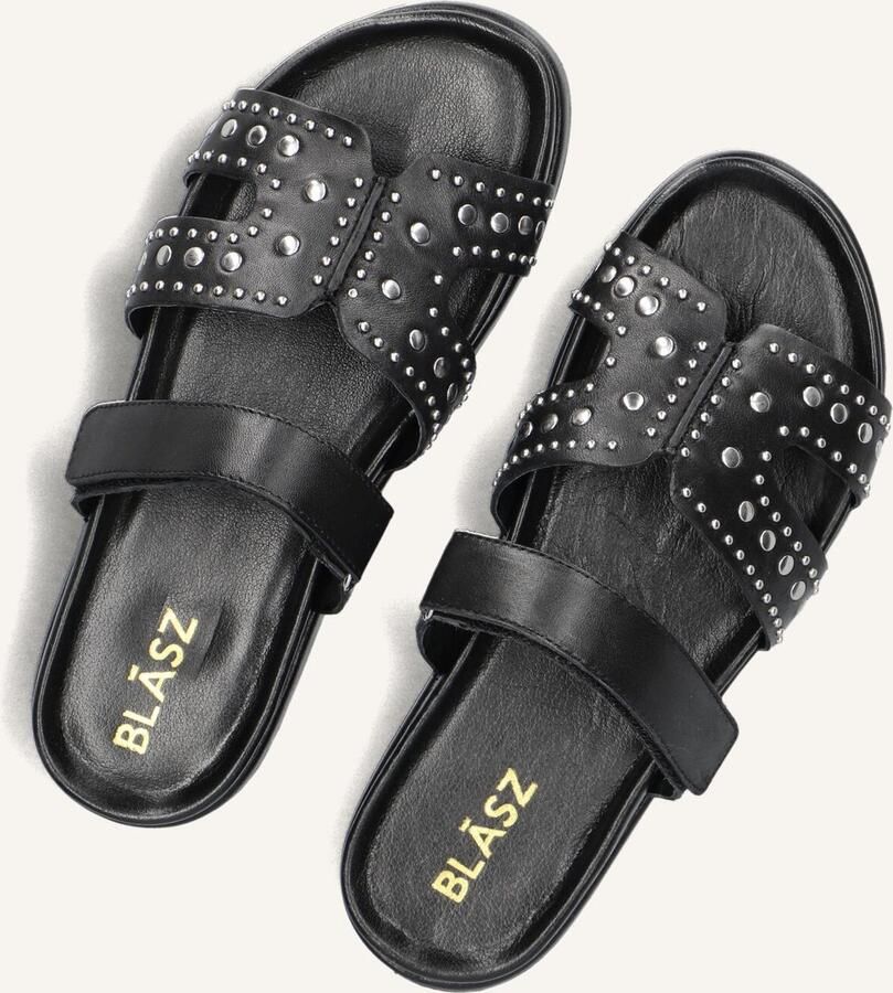 BLASZ Slippers Dames Mag-74 Maat: 43 Materiaal: Leer Kleur: Zwart - Foto 2